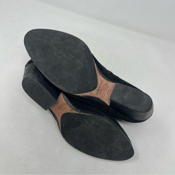Aquatalia suede black ankle boots size 6.5 - Picture 7 of 7